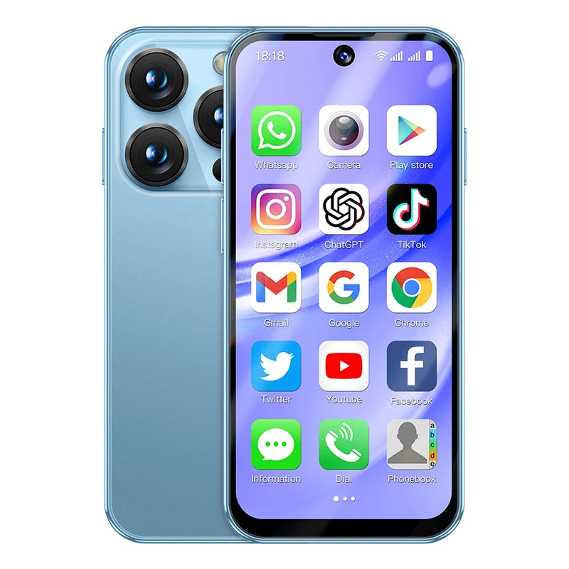 SOYES XS19 Pro 3GB RAM 32GB ROM Android 12.0 Smartphone 1950mAh Face ID 4G LTE Type-C OTG 3.88‘’ Screen Small Phone