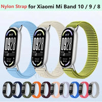 Nylon Loop Strap for Xiaomi Mi Band 10 9 8 Replacement Wristband Bracelet for Xiaomi Mi Band 9/ 10 /8 Watchband Accessories