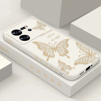 Butterfly Lanyard Case For Xiaomi Redmi Note 13 12 11 10 14 Pro+ 4G 5G 11s 13T 12T 11T Poco F6 X6 X5 Pro Mi 11 Lite 5G NE Cover