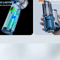 SZUK New Foldable Car Vacuum Cleaner Portable Handheld Mini Vacuum Cleaner Wireless Strong Suction Cleaner Cleaning Machine
