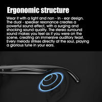 4K HD AI Smart Glasses Chat GPT 100MP Camera Bluetooth Call 260Mah Battery Voice Assistant Control Glasses for Men Women