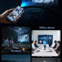 8849 Tank 4 Unihertz Rugged Smartphone Projector 720P 100 Lumens 6.78'' AMOLED 512G Android14 11600mAh 5G Dimensity 7300 120Hz