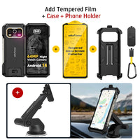 Ulefone Armor 27 Pro 5G Rugged Phone 10600mAh Smartphone 50MP Camera 64MP Night Android 14 Up to 24GB+256GB NFC Waterproof Phone