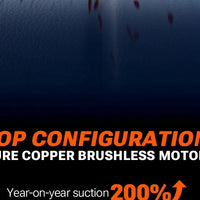 SZUK New Foldable Car Vacuum Cleaner Portable Handheld Mini Vacuum Cleaner Wireless Strong Suction Cleaner Cleaning Machine