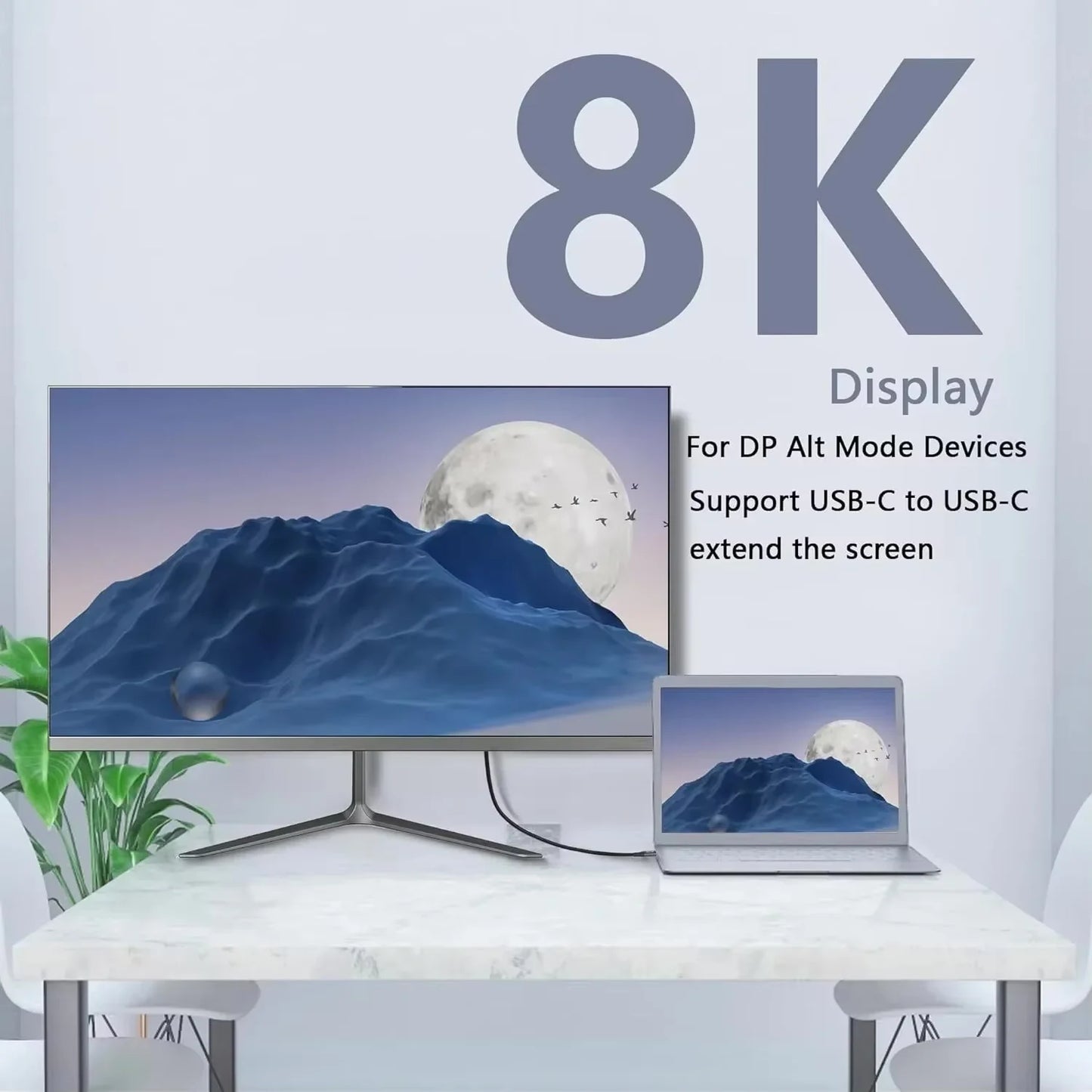 USB C to C 5A 100W PD Fast Charging 20Gbps Cable USB3.2 Gen2x2 8K 4K Video Output Cord for Laptop Tablet Mobile Phone Hard Drive