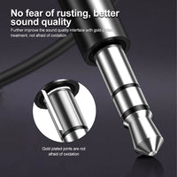 Bluetooth Audio Receiver Stereo Dongle USB To 3.5mm Jack Car Audio Aux Wireless Adapter Handsfree For Car Receiver BT Transmit