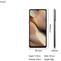 Smartphone 5G Cubot X100, Android 15, Dimensity 7025, 6nm, 2.5GHz,6.88-inch Screen,16GB(8+8),256GB, 64MP Camera, 5100mAh Battery