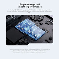 Tablet POCO Pad Global version LCD screen 12.1 inch 120Hz 2.5K Snapdragon 7s Gen 2 octa cores 10000mAh battery