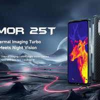 【World Premiere】Ulefone Armor 25T 4G Thermal Imaging Rugged Phone Android 14 33W 50MP+64MP NFC Waterproof Smartphone Global