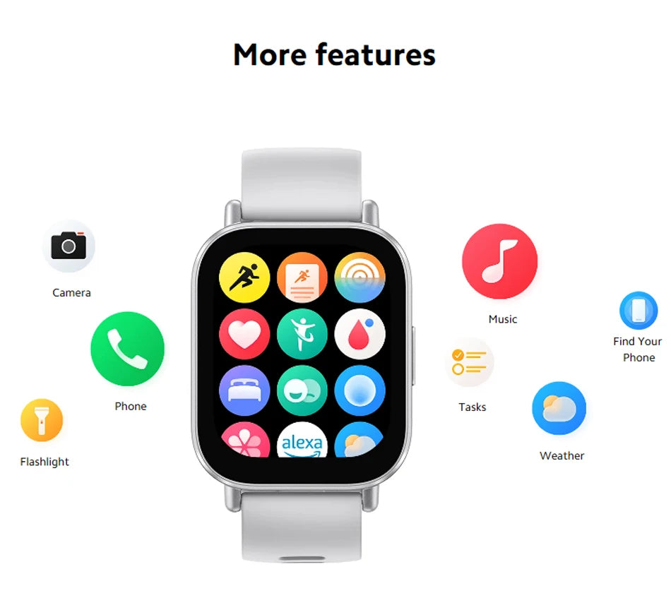 New Global Version Xiaomi Redmi Watch 5 Active has Bluetooth call up to 18 days of battery life 2''display 140+ work modes 5ATM