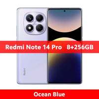 FR Warehouse Xiaomi Redmi Note 14 Pro 4G Smartphone Global Version 5500mAh 6.67" AMOLED MediaTek Helio G100-Ultra 200MP Camera