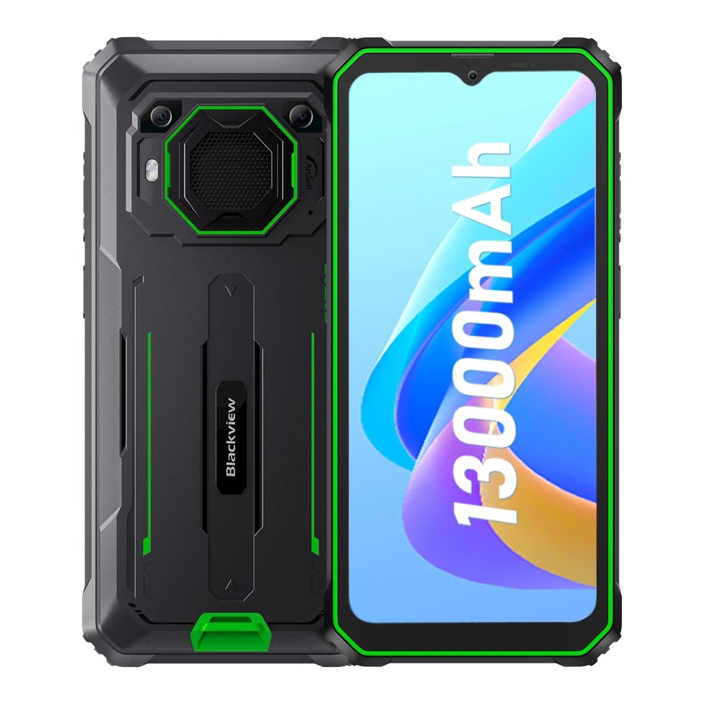 Blackview BV6200 Pro Rugged Phone 4GB/6GB+128GB IP69 Waterproof Helio P35 13000mAh With 18W Fast Charg NFC 4G Smartphone