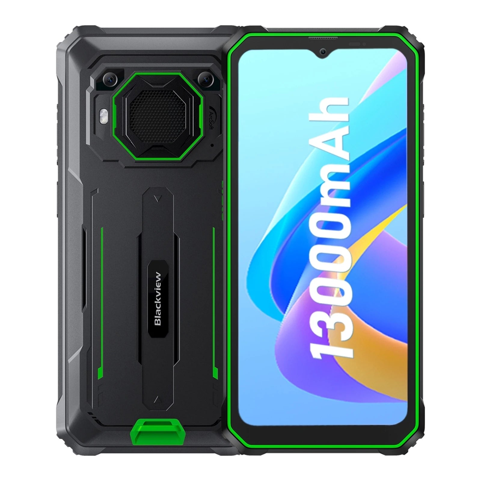 Blackview BV6200 Pro Rugged Phone 4GB/6GB+128GB IP69 Waterproof Helio P35 13000mAh With 18W Fast Charg NFC 4G Smartphone