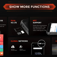 Fossibot F101 PRO Robust 120Hz 5,45 inch Screen 8GB + 128GB 10600mAh 18W Fast Charging Android13 Mobile Phone