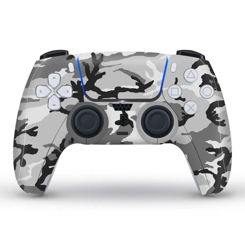 Protective Decal Skin for PS5 Controller Gamepad Full Protection Sticker for PlayStation 5 Joystick for PS5 Accessories