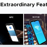 DOOGEE S200 Plus 5G Rugged Phone 1.32" Rear Display AI Image 6.72'' Screen 16GB 512GB 11000 mAh Battery Android 15 Smartphone