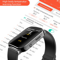 2025 New ECG+HRV Smart Watch Men Women Heart Rate Blood Pressure Body Temperature Sleep Monitor Fitness Pedometer Sports Watch