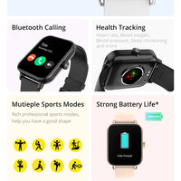 COLMI P81 Voice Calling Smart Watch Ultra 1.9 inch Screen 24H Health Monitor 100+ Sports Modes 100+ Watch Faces Smartwatch