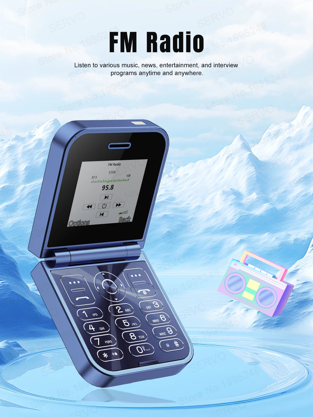 SERVO F15 Mini GSM Flip Mobile Phone 2 SIM Blacklist Magic Voice Auto Call Record Speed Dial MP4 Torch Cute Tiny Fold Cellphones