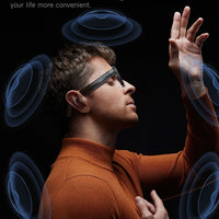 Smart Video Glasses Myopia Prescription Anti Shake Video Recording WIFI Bluetooth Transmission Object Recognition Smart Glasses