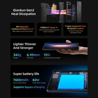 Lenovo Legion Y700 2025 Pad Gen 4 TB322FC Gaming Tab 12GB 256GB 16GB 512GB Snapdragon 8 Elite 8.8" 165Hz Screen 7600mAh Tablet