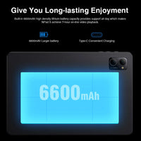 N-ONE NPad S 2023 10.1inch Tablet Pad 1280X800 HD 4GB 64GB Android 12 MTK8183 8-Cores 6600mAh Dual WIFI BT5.0 Tablettes