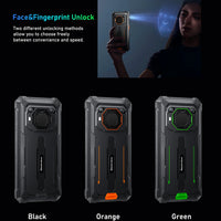 Blackview BV6200 Pro Waterproof Rugged Phone 6.56'' 6GB/128GB Smartphone 13000mAh 18W Fast Charge NFC Cell Phone