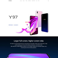 VIVO Y97 4G Smartphone MediaTek P60 6.3 Inch 8GB RAM 256GB ROM All Colours in Good Condition Original Android Used Phone