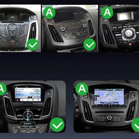 Android 13 Car Radio for Ford Focus Mk3 2011-2017 Multimedia Player 2Din Navigation Carplay Head Unit Stereo 9.7" Speakers Audio