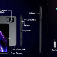 Headwolf FPad7 8.4inch Tablet Android14 MTK Dimensity 7050 CPU 2560x1600 IPS/16GB+256GB/6500mAh/ 4G LTE Tablets