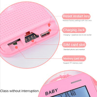 Unlocked Super Mini Card Mobile Phone 1.77 Inch 2G GSM Single SIM MP3 Telephone Bluetooth Dialer FM Blacklist Student CellPhones