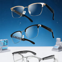 GT-33 smart glasses anti-blue light glassesTranslation Sunglasses Voice Remote Control Music Eyewear Waterproof Eyeglasses