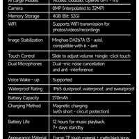 Smart AI Translation Smart Glasses Take Photos Recognizing Objects 4K Camera Bluetooth Music Call Intelligent Recording Glasses