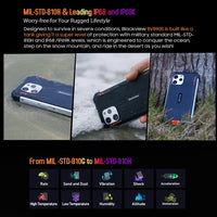 Blackview BV8900 Rugged Phone Thermal By FLIR® Camera Android 13 16GB 256 GB Mobile Phone 10000mAh 33W Fast Charge Cellphone