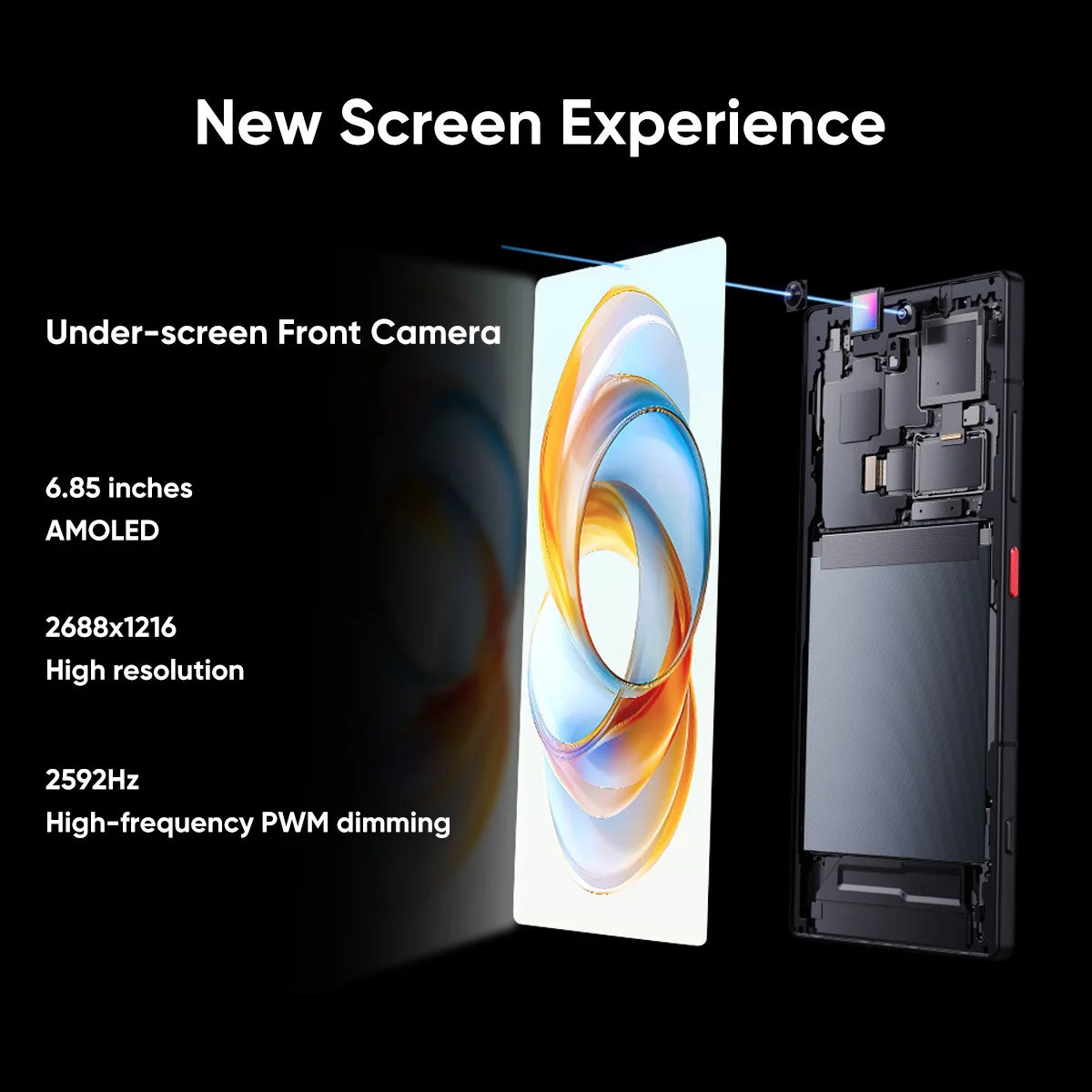 New Nubia Z70 Ultra Global Version 6.85"AMOLED 144Hz Screen Snapdragon 8 Elite Android 15 6150mAh Battery 80W Charging NFC  IP69
