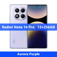 FR Warehouse Xiaomi Redmi Note 14 Pro 4G Smartphone Global Version 5500mAh 6.67" AMOLED MediaTek Helio G100-Ultra 200MP Camera