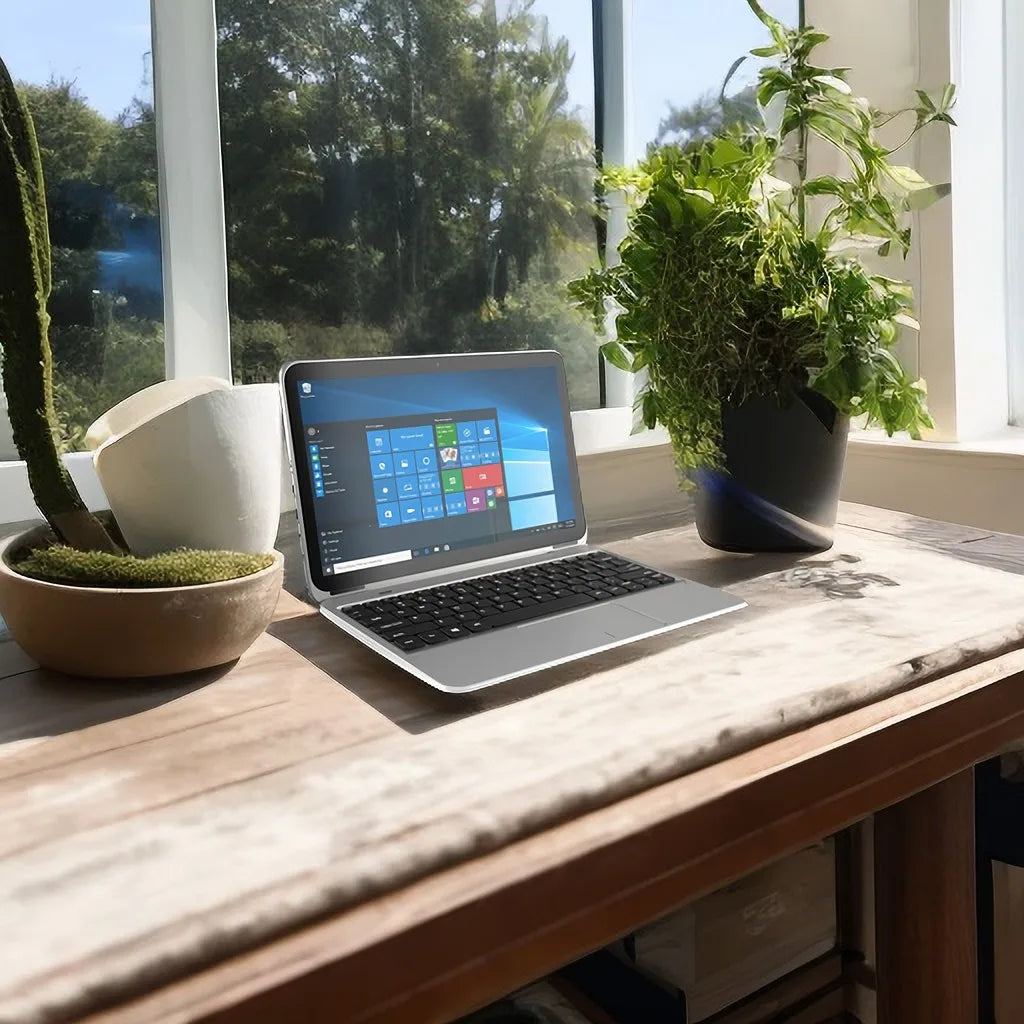 Windows 10 PC 11.6" Tablet 2GB DDR+64GB Flexx 11A With Docking Keyboard  x5-8300 CPU 1366*768 IPS Dual Cameras