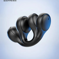Wireless Headphones  Bluetooth Headset With Mic Handsfree Noise Canceling Earphones Clip Ear Music Sports Gaming Earplug