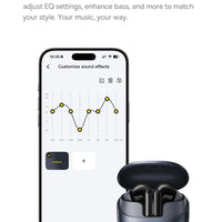 Baseus EP10 Pro ANC Earbuds Wireless Bluetooth 6.0 Earphones 50dB Realtime Adaptive Headphones 6 Mic Hi-Res LDAC IP55  Ear buds