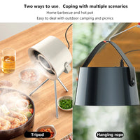 Portable Fan, Small Kitchen Hood, Extractor, USB Power Supply, Office Kitchen Hood, Mini Suction, Vacuum Hood, New, 2024