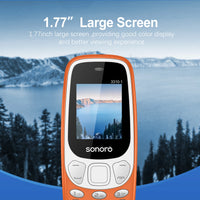 MKTEL 3310-1 Feature Phone 1.77inch 800mAh Battery Display Dual SIM Dual Standby MP3/MP4/FM/Radio Torch Senior Phone