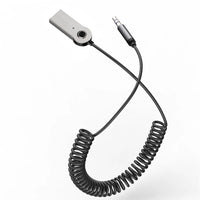 Bluetooth Audio Receiver Stereo Dongle USB To 3.5mm Jack Car Audio Aux Wireless Adapter Handsfree For Car Receiver BT Transmit