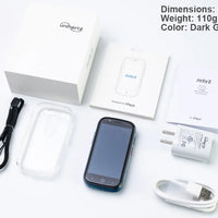 Unihertz Jelly 2 Mini Smartphone 6GB 128GB Android 11 Helio P60 Octa Core Unlocked NFC Cellphone 16MP Infrared Phone