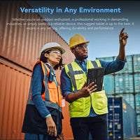 Cubot TAB KINGKONG, Rugged Tablet Android 13, IP68 Waterproof, 16GB RAM(8GB+8GB Extended), 256GB ROM, 10600mAh,10.1" FHD+ Screen