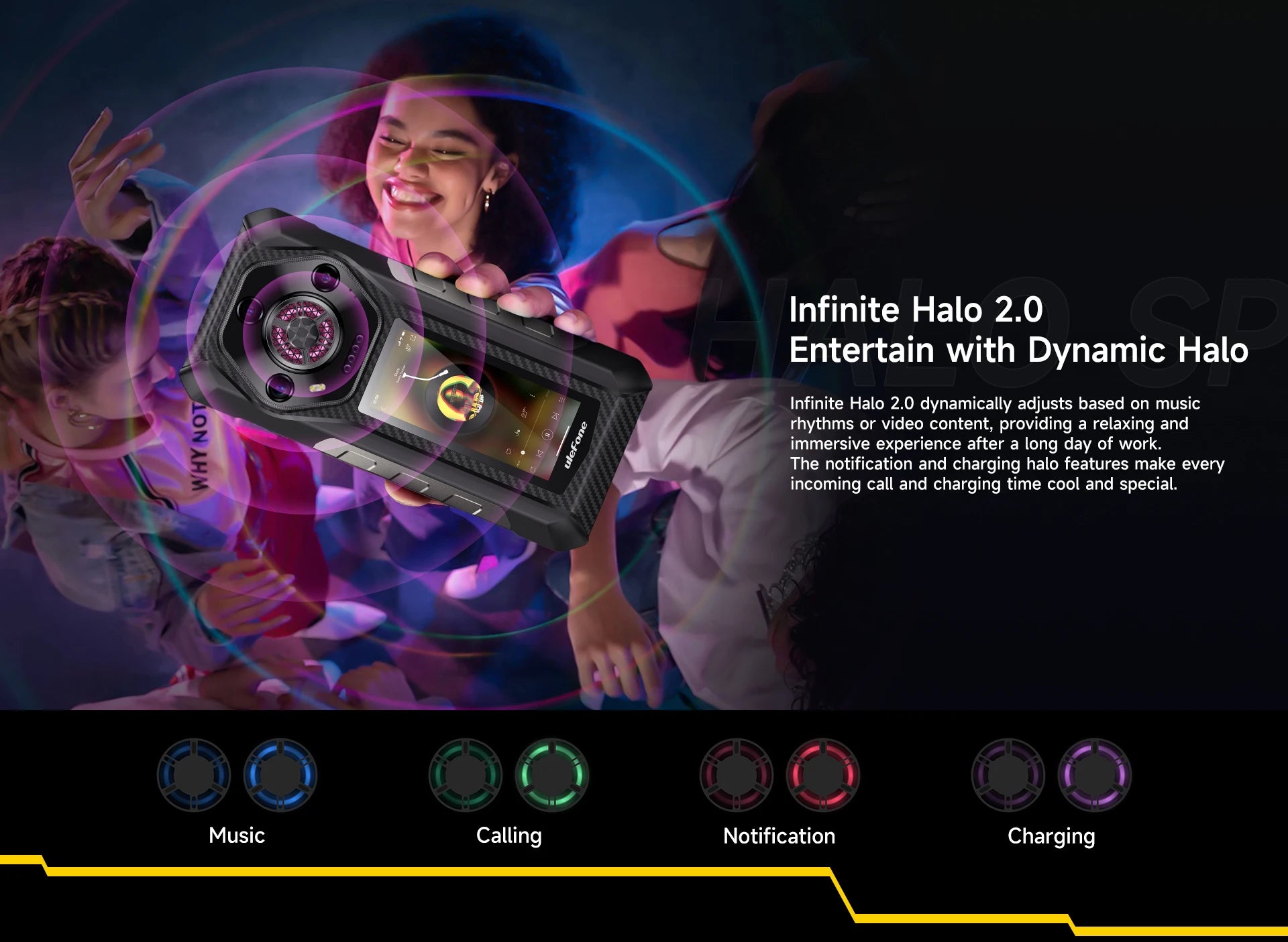 Ulefone Armor 30 Pro 5G Rugged Phone Android 14 Smartphone 6.9" 120Hz 32GB+512GB 12800mAh Night Camera 64MP NFC 66W