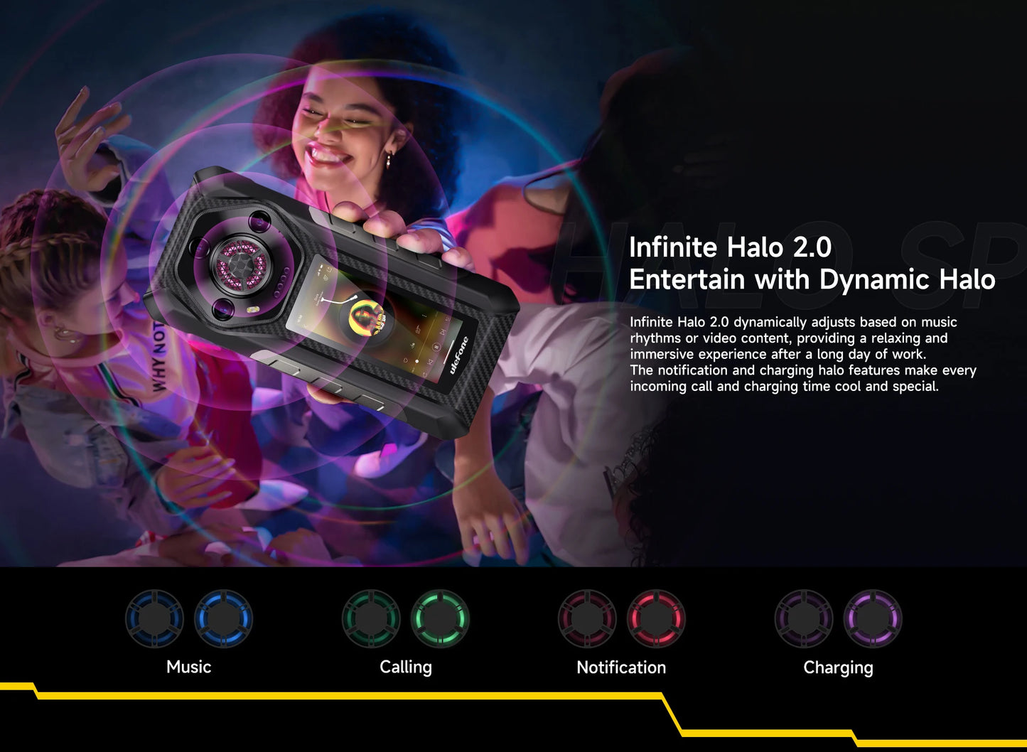 【World Premiere】Ulefone Armor 30 Pro 5G Rugged Phone Android 14 Smartphone 6.9" 120Hz 32GB+512GB 12800mAh Night Camera 64MP NFC