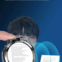 4G LTE Smart Watch 2025 Android os GPS Video Voice Wi-Fi Call Messaging HD Dual Cameras 4G Sim Card Call WIFI Men's SmartWatch