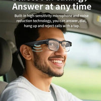 Smart Glasses with HD Camera 1200P Anti-shake Video Record Real-time Translation Object Recognition Bluetooth Call Smart Glasses