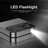 SERVO F15 Mini GSM Flip Mobile Phone 2 SIM Blacklist Magic Voice Auto Call Record Speed Dial MP4 Torch Cute Tiny Fold Cellphones