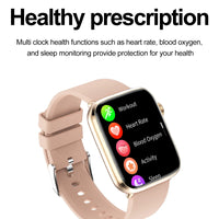 2025 Smart Watch For XIAOMI Women Full Touch Screen BT Call Waterproof Watches Sport Fitness Tracker Health Smartwatch Lady Gift